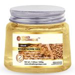 Khadi Organique Aloe Vera Gel with Wheatgerm, Green Tea & Licorice | 100% Natural for Skin, Face & Hair | Aloe Vera for Acne Free, Glowing & Radiant Skin | Best for Women & Men - 200gm