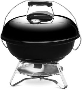 Weber 1211308 1211308 Barbecue Stove, Diameter 18.5 inches (47 cm), Jumbo Joe, Camping, Bonfire Stand, For 6 to 8 People, Includes Thermometer, Black, 18.5 inches (47 cm)