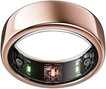 Oura Gen3 Horizon Smart Ring - Size 8, Rose Gold | Sleep, Heart Rate and Fitness Tracking Wearable - Up to 7 Day Battery Life - iOS/Android Compatible - Size First with Oura Sizing Kit