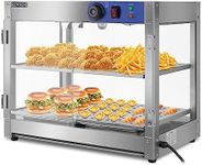 ROVSUN 2-Tier Food Warmer, 800W Com