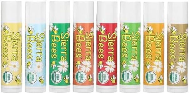 Sierra Bees, Organic Lip Balms, Variety Pack, 8 Pack, 5ml Each