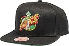 Mitchell & Ness NBA Snapback Cap Side Jam HWC Seattle Supersonics Black, black, One Size