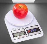 WEPTIX Digital Kitchen Scale Electronic Digital Kitchen Weighing Scale for Kitchen | Weight Machine for Kitchen | 10 Kg Weight Measure Spices Vegetable Liquids | Weight Machine for Home