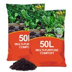 simpahome Multi Purpose Specially Formulated Nutrient Rich Compost - 100L