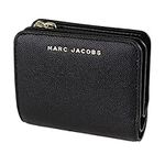 Marc Jacobs M0016993 Small Bifold Marshmallow Women's Wallet, Black, Wallet