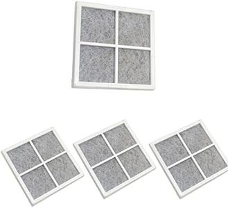 4X Refrigerator Fresh Air Filter Compatible with LG LT120F ADQ73214404 ADQ73334008 GF-V706MBL SG-5I700TSL GF-5D906SL GF-B590MBL GF-B590PL GF-D708BSL GF-D708MBSL GF-D725BML GF-L570MBL GF-L570PL