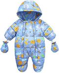 SRTUMEY Baby Snowsuit Romper Infant