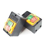 2pcs Waterproof Control Pressure Switch On/Off 10A 220V 380V for Machines and Textile Machines