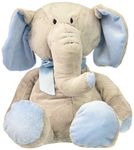 Burton Burton Elephant Plush Blue Gray Baby Toddler Boy