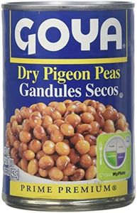 6 Cans of Goya Dry Pigeon Peas 15.5oz can (Gandules Secos en Lata 439gr.) (6 Latas)