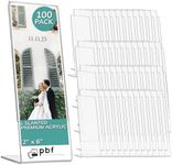 Photo Booth Frames Plastic with Inserts 2x6 slanted L photo strip Value pack (100)