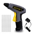 Cordless Glue Gun Instant Heating 15s No Dripping Hot Melt Super Fast Home DIY Hobby Tools For Arts Crafts School With 20pcs Glue Stickers