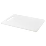 IKEA LEGITIM 14 1/2" x 9 1/2" Cutting & Chopping Board (White) - Polyethylene Plastic