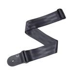 D'Addario Seat Belt Guitar Strap, Black 50mm