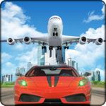 Car Transporter Cargo Truck Simulator 3D: Transport Furious & Fast Racing Cars In Airplane Flight Simulation Game 2018