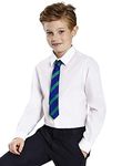 Listers Schoolwear Boys School Shirt Long/Short Sleeve Non Iron Easy Care Ages 2-16 Regular Fit