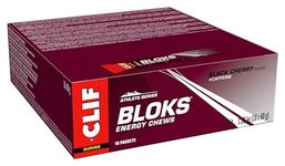 Clif Bar Shot Bloks 60g Caffeine Black Cherry 6 Chews (3 Pack)