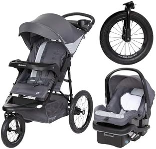 Baby Trend Expedition® Zero Flat Jogger Travel System with LED Lights, Dash Grey