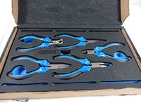 Draper 63215 Precision Plier 5 Piece Set in 1/4 Drawer Eva Insert Tray