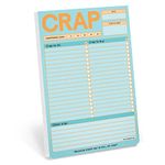 Knock Knock Crap Pad, to Do List Note Pad, 6 x 9-inches (Pastel Edition)