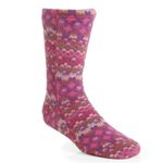 Acorn Versafit Socks (Print), Colour: Magenta Cable, Size: S (A21208MACS), Small Standard US Width US