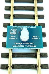 Rk Education RKtt1 N-Gauge, OO/HO Gauge Track Tester Module for Model Railway DC/DCC - Constructed