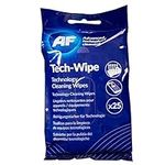 AF Tech Wipes – for Cleaning Screen, Tablet, ipad, Phone, VR, Switch, Laptop, PC Keyboard, Touch Screen & Lens Cleaning Wipes - MTW025P