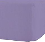 R&Z 100% Brushed Cotton Thermal Flannelette Fitted Sheet (Lilac, Double)