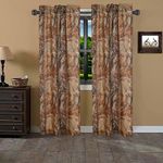 Visi-One Realtree All Purpose Rod Pocket Curtain, Camouflage Design ''42 x 87'' Inches, Perfect Camo Drapes for Bedroom, Kitchen, Living Room & Farmhouse