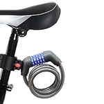 ZHEGE Bike Lock Cable - Self Coilin