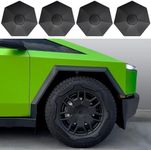 4PCS Wheel Hub Caps for Cybertruck, Wheel Center Hub Caps Cover for Tesla Cyberturck 2024 Accessories