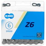 KMC Z6 5/6 Speed Chain, Grey, 114 Links