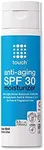 Anti-Aging SPF 30 Sunscreen Moisturizer Face Cream with Vitamin C, E, & Hyaluronic Acid - Broad Spectrum Stops Dark Spots & Hyperpigmentation – Face, Neck, or Body - Fragrance and Oil Free - 3.3 Oz