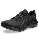 Asics Men's GEL-CONTEND 9 Sneaker, Black Graphite Grey, 7 UK