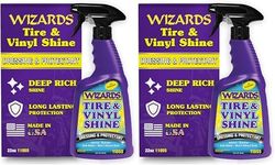 Wizards Tire & Vinyl Shine for Tire
