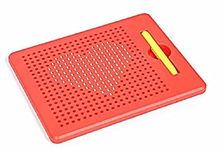 VGRASSP Doodle Writing Magnetic Drawing Board - Erasable MagPad Play Pad for Kids (Drawing Board)(Red)