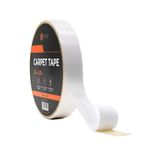 GTSE 1 Roll, Extra Strong Double-Sided Carpet Tape, 21mm x 20m – Heavy-Duty Rug Tape for Home & Professional Use – Residue-Free Removal, Multi-Surface Adhesion Carpet Tape,