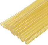 uxcell Mini Hot Glue Gun Sticks 8-inch x 0.27-inch for Glue Guns, Yellow Clear 30pcs