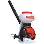 Tomahawk 4 Gallon Backpack Motorized Spreader for Granular Fertilizer, Seed, Feed, Salt Ice