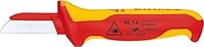 Knipex Cable Knife insulating multi-component handle, VDE-tested 190 mm 98 54