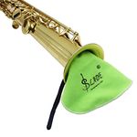 CALANDIS Lade Cleaning Cloth for Sax Flute Clarinet Wind Music Instrument Green