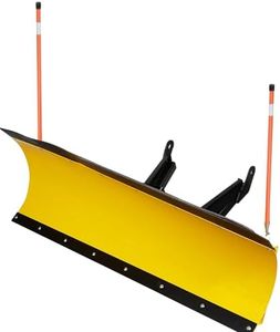 MOTOALLIANCE® Denali Pro 72 inch Plow fits 2016-24 Polaris General. Snow Plow Kit with Yellow Blade & Custom Mount.