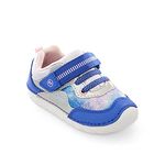 Stride Rite Unisex-Child Soft Motion Rhett Sneaker, Navy Multi, 3 Wide Infant