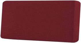 H.VERSAILTEX Super Stretch Individual Seat Cushion Covers Sofa Covers Couch Cushion Covers Slipcover Sets Thick Jacquard Textured Twill Fabric (1 Piece Sofa Cushion Cover, Burgundy Red)