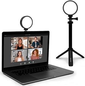 Lume Cube Video Conference Lighting Kit - LITE Edition with Stand | Computer Light for Video Conferencing & Live Streaming | Laptop Light & Mount with Adjustable Brightness and Color Temperature