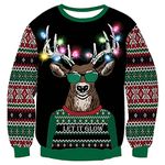 Light Up Christmas Sweater Mens