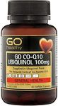 Go Healthy Co-Q10 Ubiquinol 100mg 60 Softgel Capsules, Amber (Pack of 1)