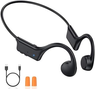 Bone Conduction Headphones, Open Ear Headphones Bluetooth Sports Headphones with Bulit-in Mic, Wireless Running Headphones, 29g Lightweight & 8H Playtime & IP55 Waterproof Headphones for Running
