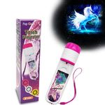 Pup Go Unicorn Toys Torch Projector, Kids Torch include 3 Discs 24 Images, Rotary to Focus, Unicorn Gifts for Girls Kids 3 4 5 6 7 Year Old