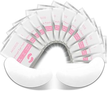 Hydrogel Eye Patch Eyelash Extension Supplies - Akissos 100 PCS Lash Extension Supplies Lift Tint Under Eye Pads Undereye Gel Patches Lint Free Professional Individual DIY Beauty Tool - 3nd Gen